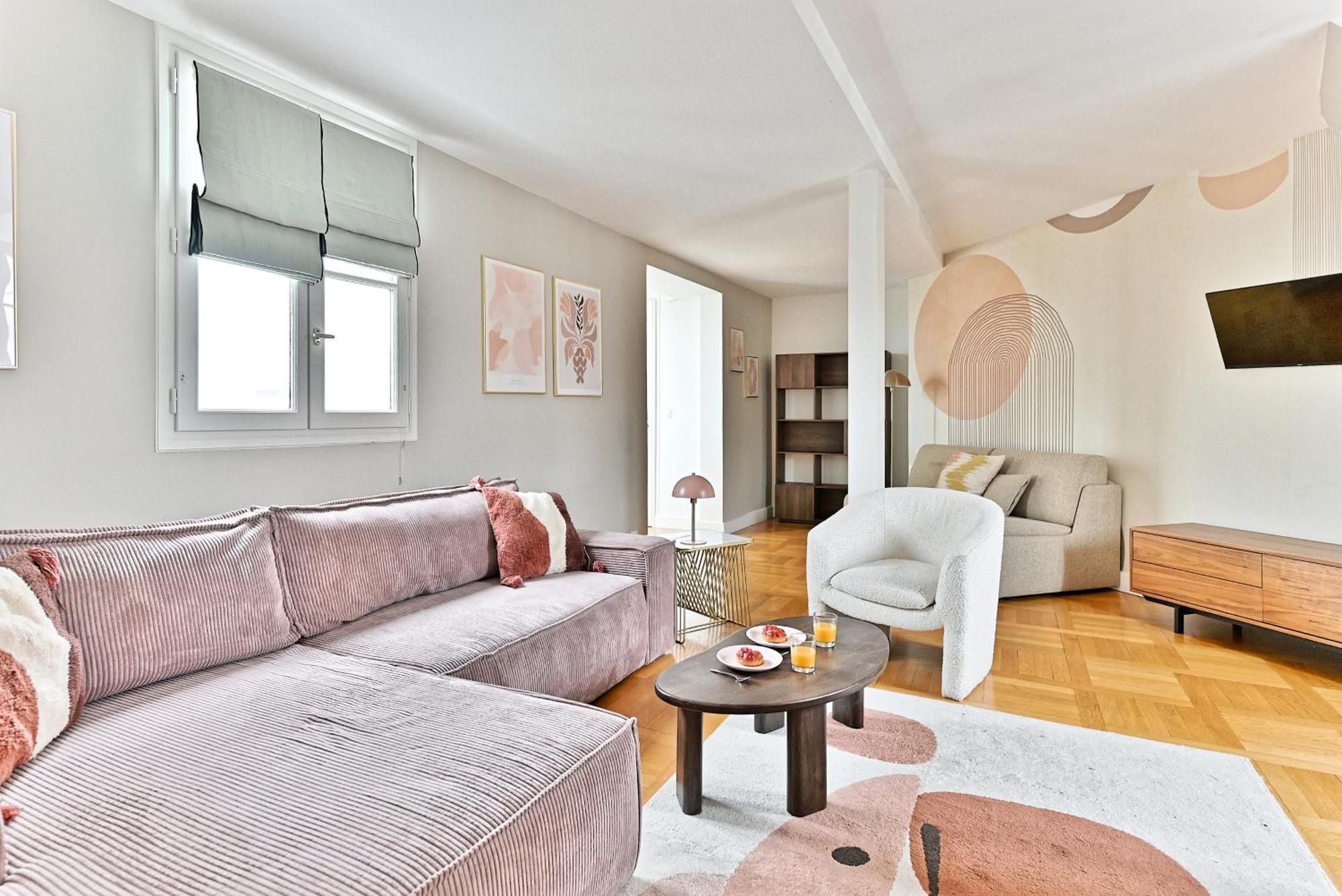 Apartment Lumineux & Spacieux - Vue Degagee, Arc De Triomphe